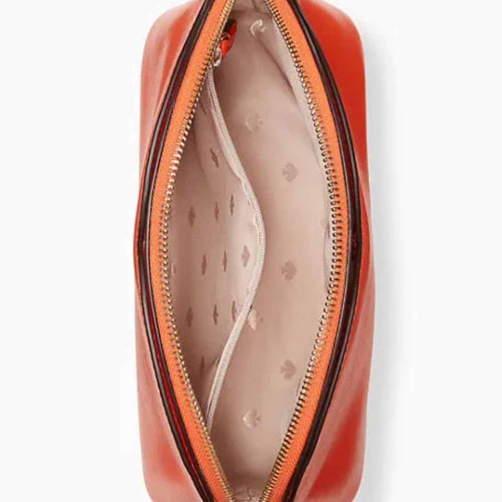 NWT Kate Spade Payton Medium Dome Satchel Coral Buds Saffiano Leather Crossbody - Picture 9 of 9